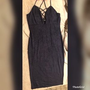 Blue Fashion Nova Party dress